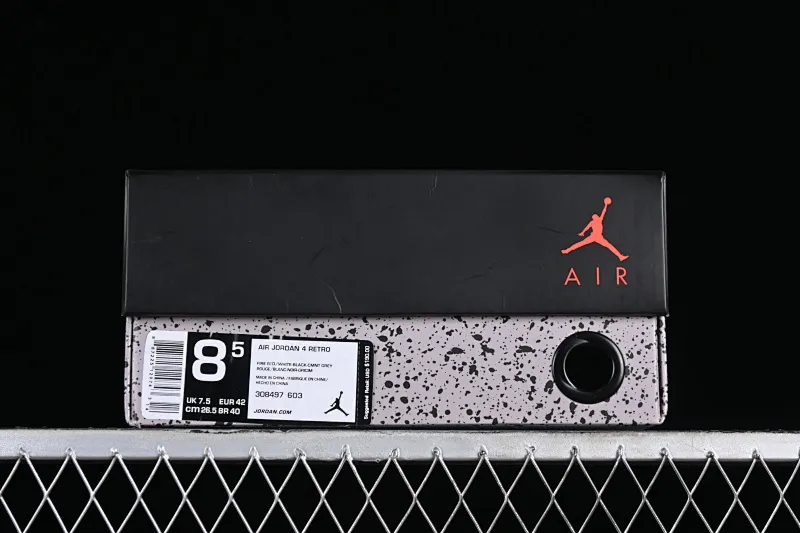 All categories Air Jordan Jordan series basketball shoes Air Jordan 4 Air Jordan 4 Retro "Toro Bravo" AJ4 Joe 4 Raging Bull 308497-603